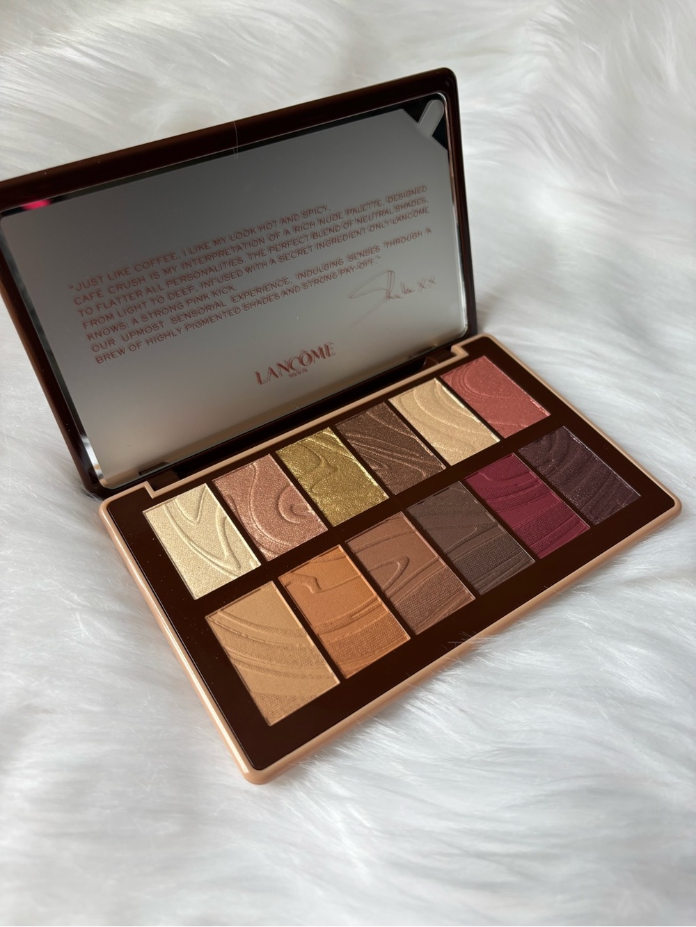 🆕🆕Lancôme Idôle Café Crush Nude Eyeshadow Palette